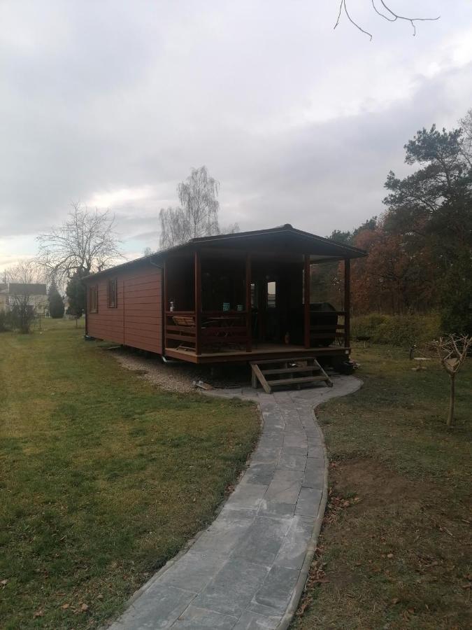 Tiny House Am Wald Leilighet Krina Eksteriør bilde