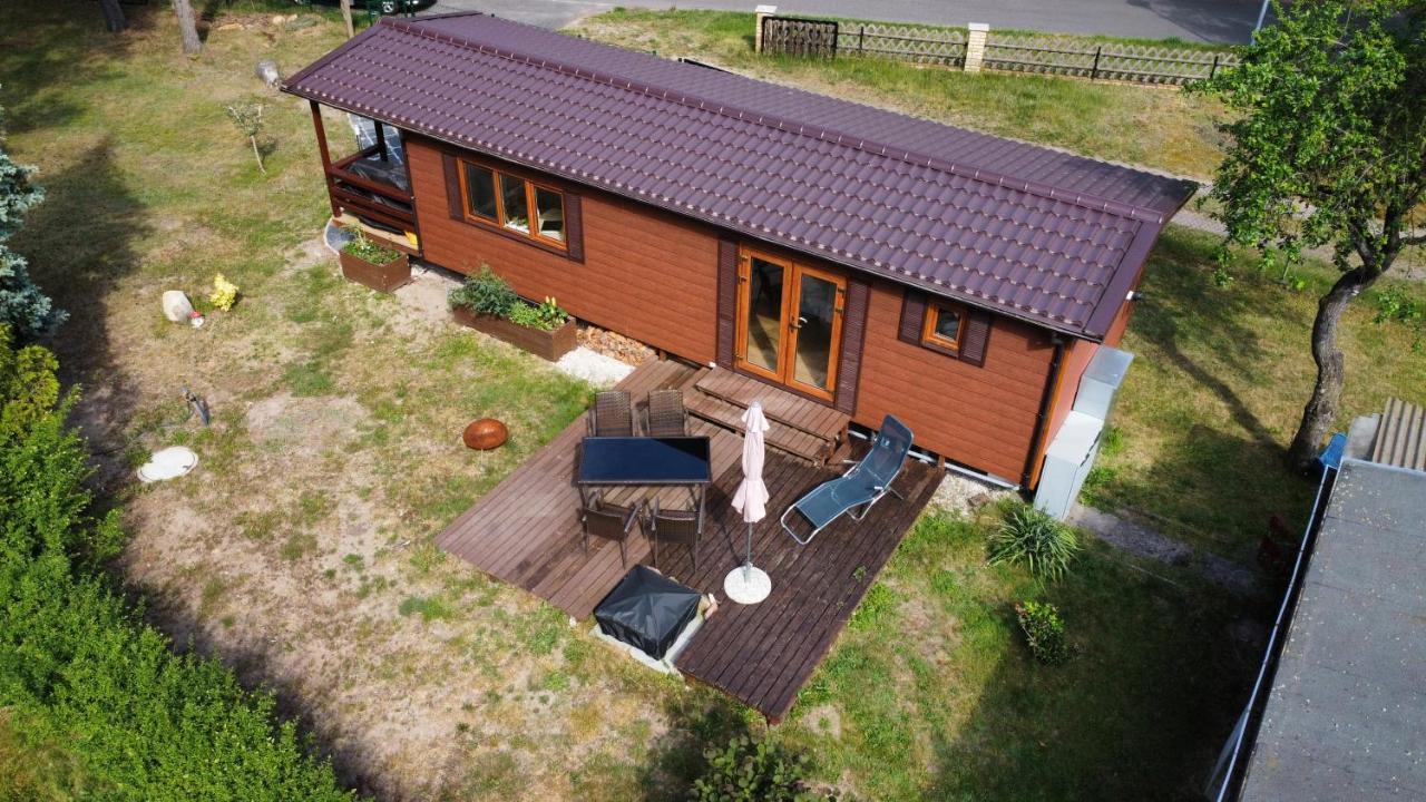 Tiny House Am Wald Leilighet Krina Eksteriør bilde
